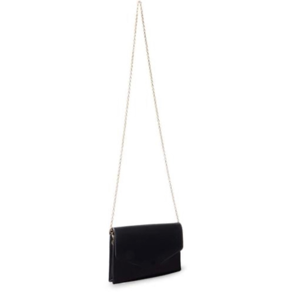 Glossy Black Cross Body Bag - Picture 2 of 5